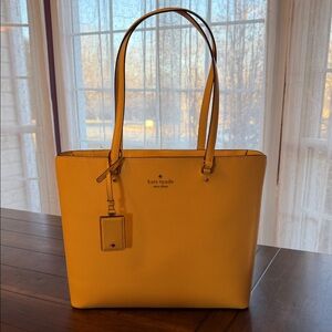 Kate Spade Vibrant Yellow Tote